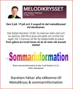 Sommaraktiviteter 2014